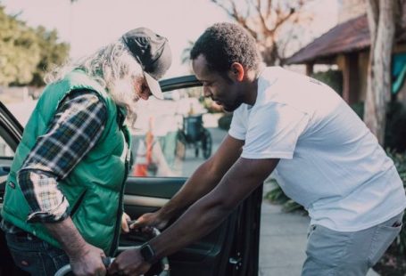 Nonprofits - Man Assisting Person with Walker