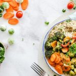 Nutrition - Flat-lay Photography of Vegetable Salad on Plate